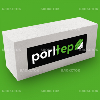 Газобетонные стеновые блоки Poritep Коломна 625х200х350, D600